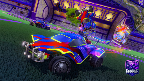 A Rocket League car design from DatGood