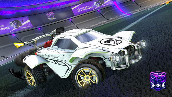 A Rocket League car design from qxxiy