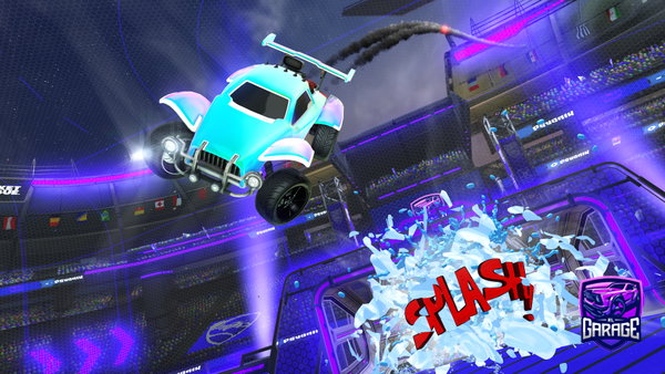 A Rocket League car design from flessy