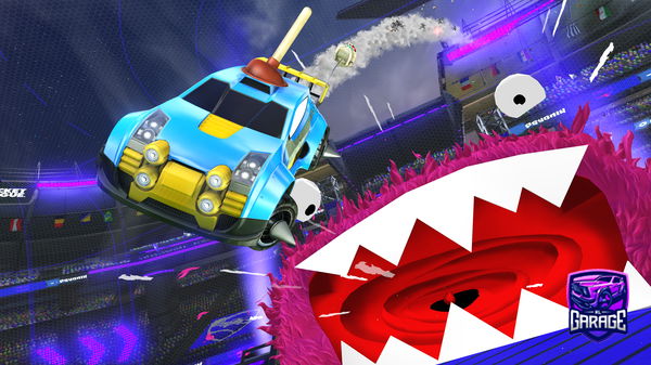 A Rocket League car design from Ssesk2