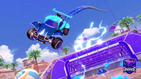 A Rocket League car design from Merguez95