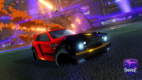 A Rocket League car design from SuddenlySam