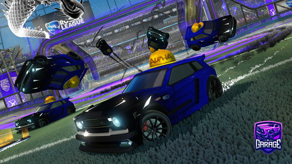 A Rocket League car design from bazminco