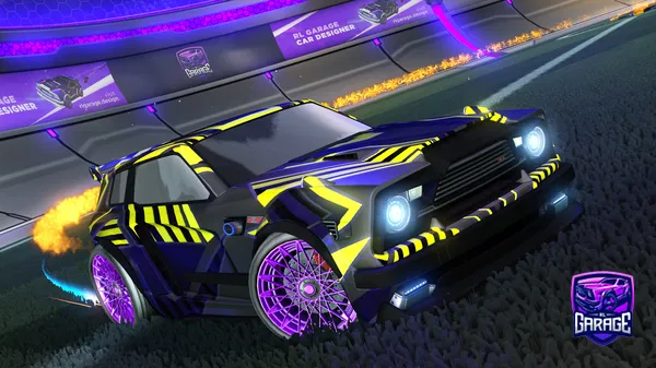 A Rocket League car design from rvdvvdv