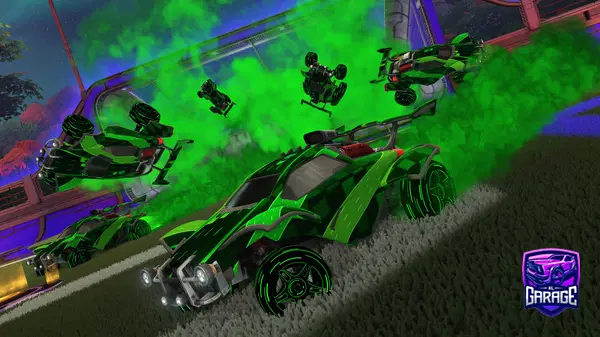 A Rocket League car design from RocketSus