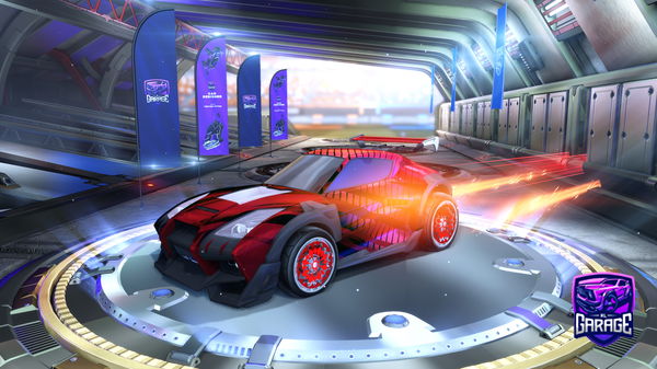 A Rocket League car design from WarlyWarlock