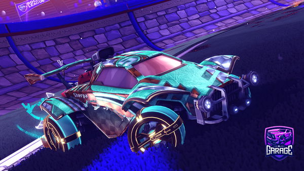 A Rocket League car design from ChappyDaBoi3