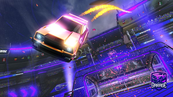 A Rocket League car design from sirsxvxge33