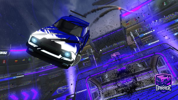 A Rocket League car design from PandaBoyStarz