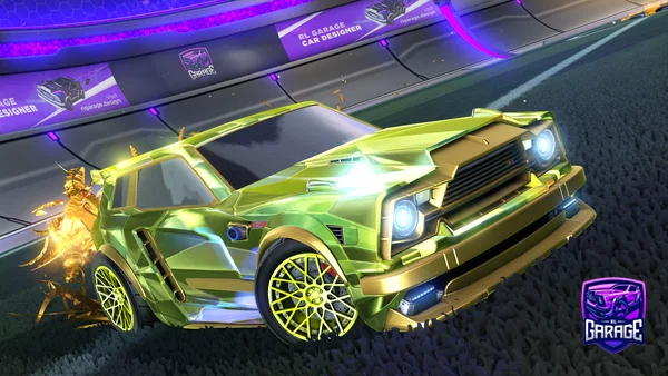 A Rocket League car design from Betamonkey