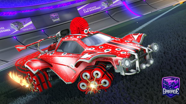 A Rocket League car design from Jugra