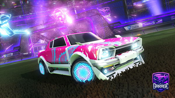 A Rocket League car design from R_2020_king