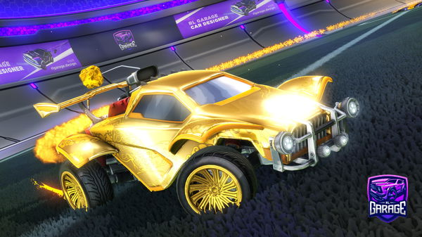 A Rocket League car design from iceyy_vii