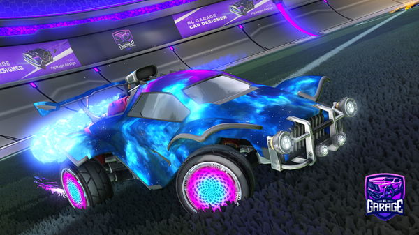 A Rocket League car design from QwertusGHG