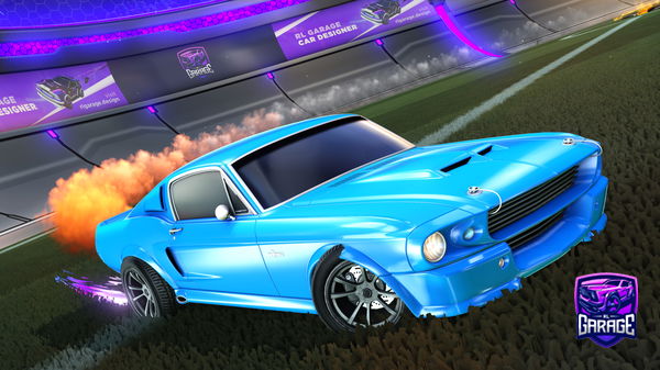 A Rocket League car design from ProJuleito
