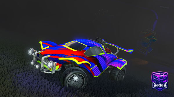 A Rocket League car design from rocketleagueNoah