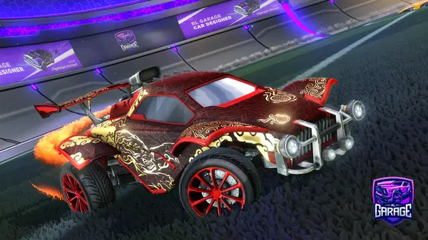 A Rocket League car design from pinpoynt
