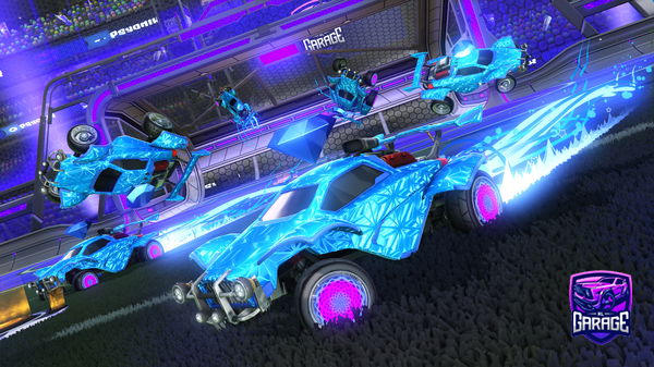 A Rocket League car design from D4RKNinjaCat