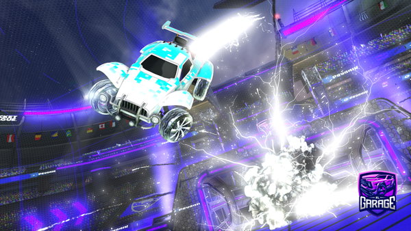 A Rocket League car design from SscubaSsteve69