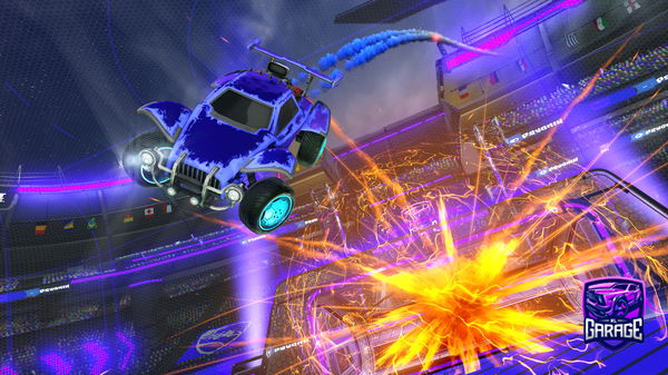 A Rocket League car design from DREAM_TA7LOB