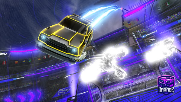 A Rocket League car design from Asilbzdg