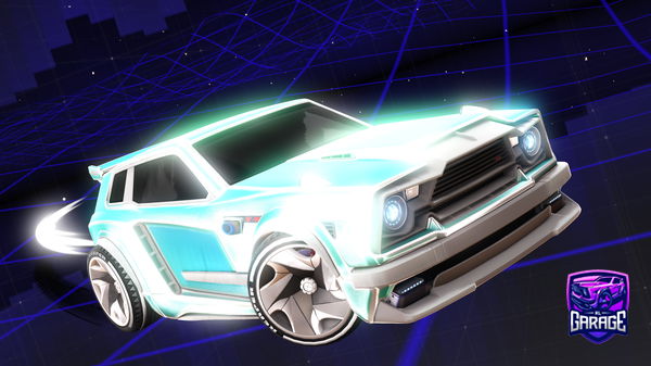 A Rocket League car design from Remster24