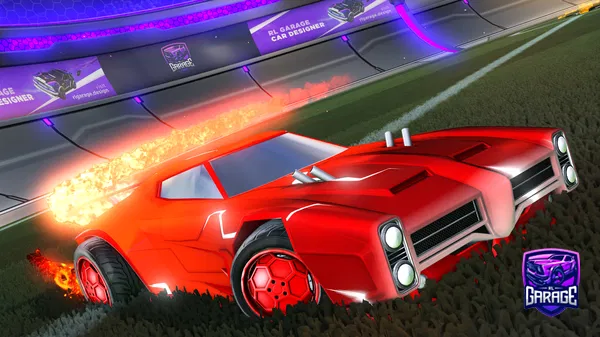 A Rocket League car design from TKStiger
