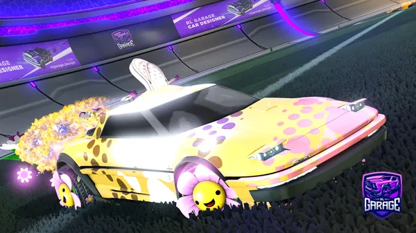 A Rocket League car design from Elr0nd