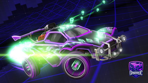 A Rocket League car design from ValerieDarksar