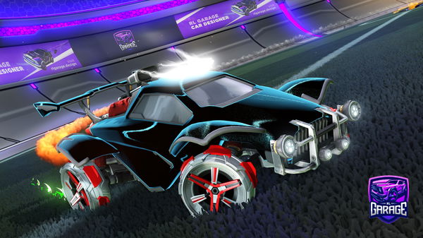 A Rocket League car design from Furrycat29