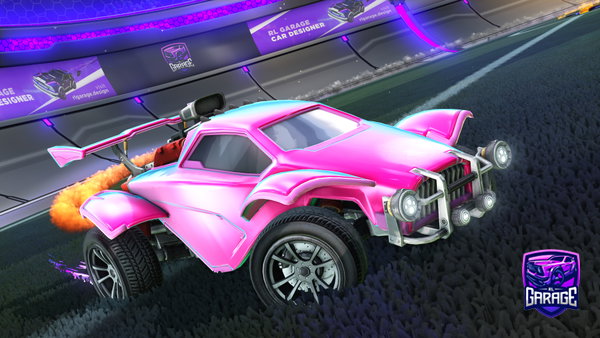 A Rocket League car design from VxbesJay