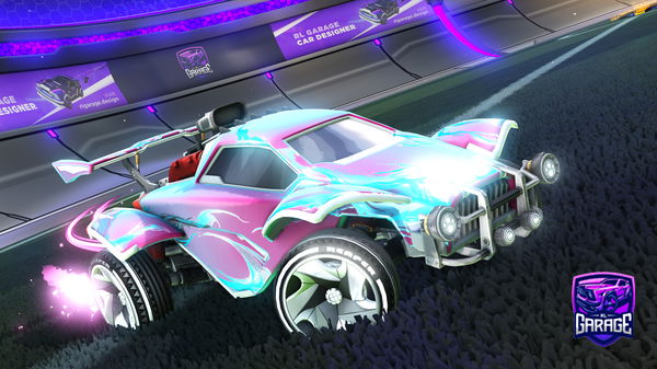 A Rocket League car design from NyroXx_V