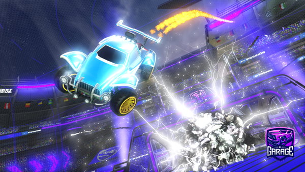 A Rocket League car design from HilmirHemmert