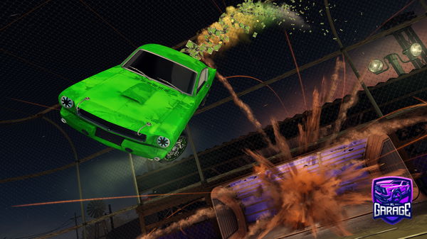 A Rocket League car design from btwahmet