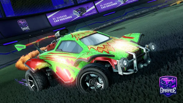 A Rocket League car design from Lexa_S78