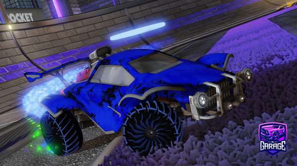 A Rocket League car design from BigSwede