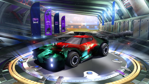 A Rocket League car design from MagicEagleYT