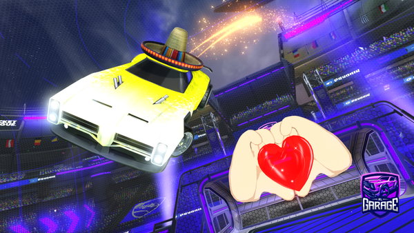 A Rocket League car design from Diamondrlman2