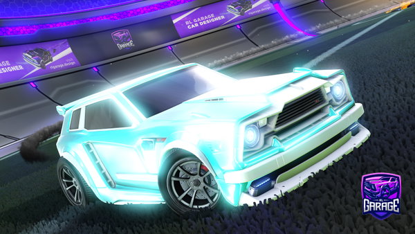A Rocket League car design from kokepirey
