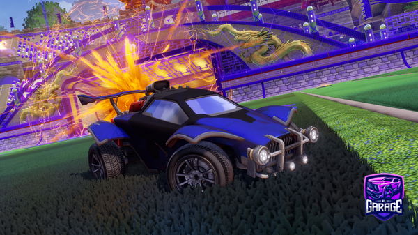 A Rocket League car design from Esravg