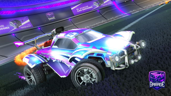 A Rocket League car design from Bot-The-Legend