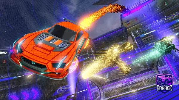 A Rocket League car design from mrbinoclard