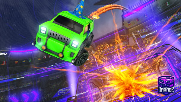 A Rocket League car design from Hurxles