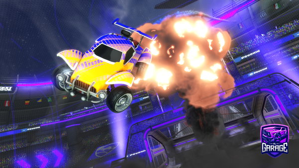 A Rocket League car design from Jagardo09
