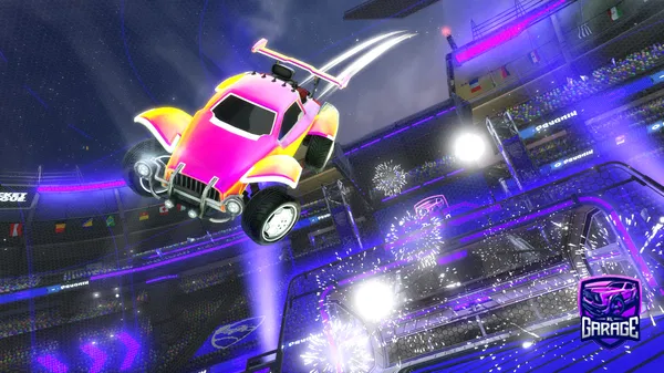 A Rocket League car design from RocketLeaguePro77