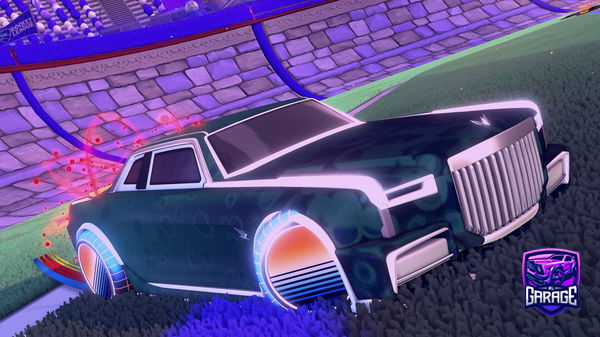 A Rocket League car design from solved73