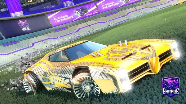 A Rocket League car design from Noxalymph