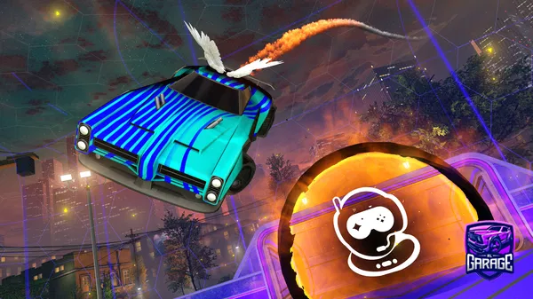 A Rocket League car design from dogemaster42