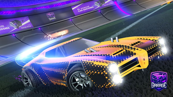 A Rocket League car design from PS_Controller