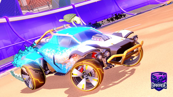 A Rocket League car design from SenseiVulcaN